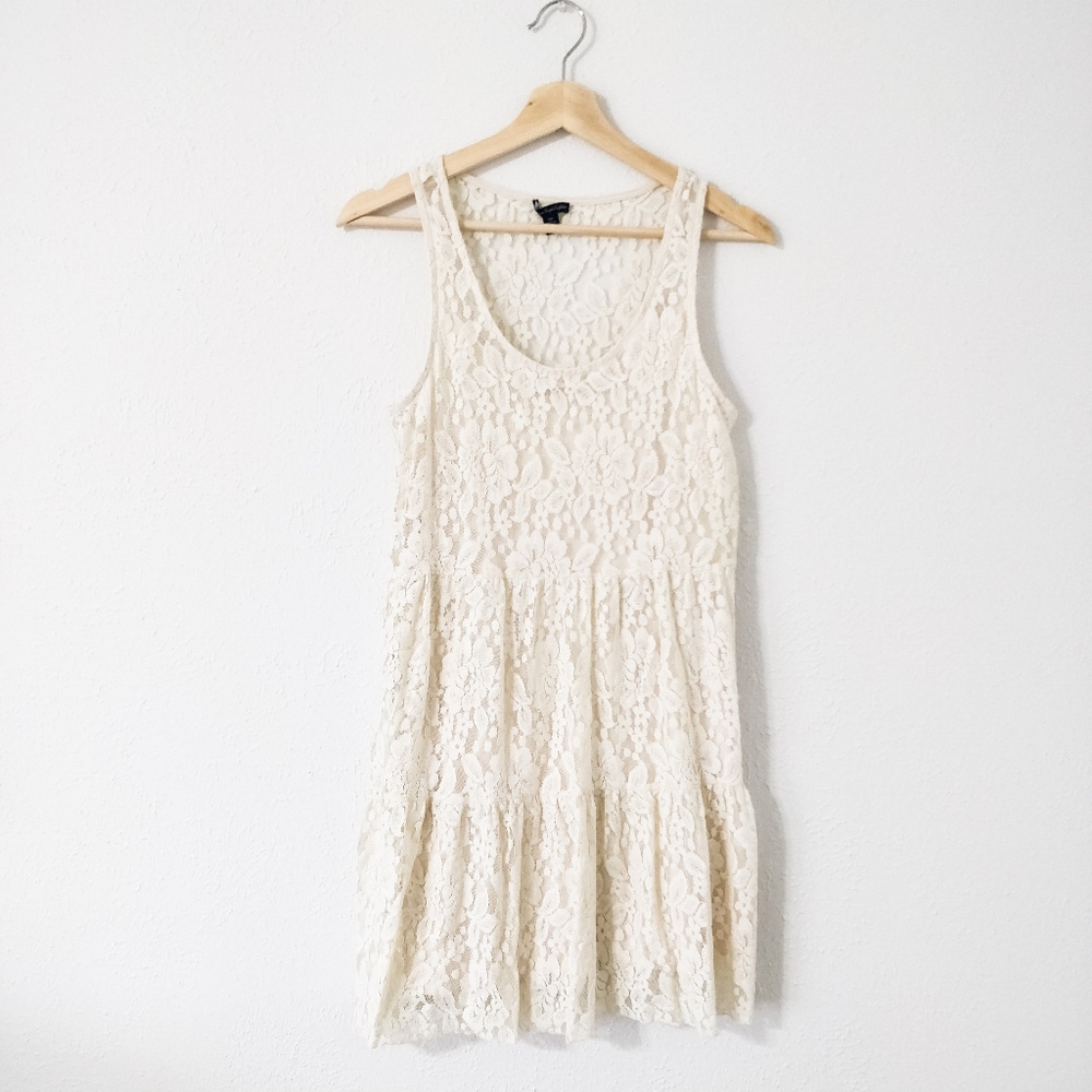 American Eagle Outfitters Sleeveless Lace Dress